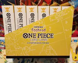 Lot of 6! One Piece TCG Egghead Starter Deck ST-29 Factory Sealed | Bandai NEW - Image 3