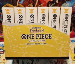 Lot of 6! One Piece TCG Egghead Starter Deck ST-29 Factory Sealed | Bandai NEW - Image 4