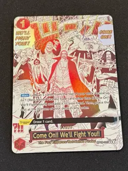 Come On!! We’ll Fight You OP09-020 Manga Event From PRB02 One Piece English NM - Image 2