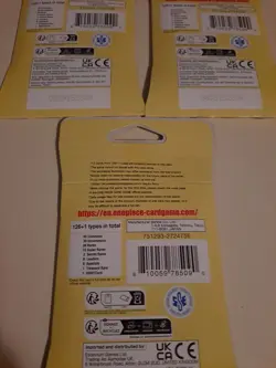 One Piece OP-07 500 Years In The Future Sleeved Booster Packs Sealed Lot Of 3 - Image 3