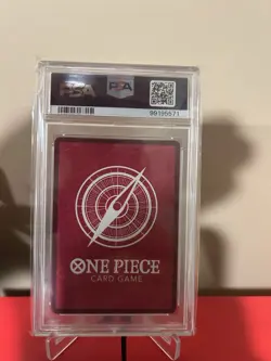 One Piece Pillars Of Strength Portgas D Ace OP03-001 Leader Alt Art PSA 10 - Image 2