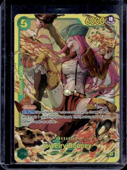 2025 One Piece Legacy of the Master Jewelry Bonney Secret Rare #OP12-118 - Image 1
