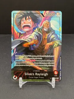 Silvers Rayleigh Alt Art Leader - Legacy of the Master #OP12-001 L One Piece TCG - Image 1