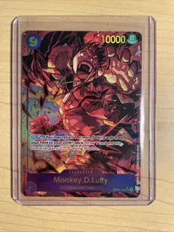 ONE PIECE Monkey D. Luffy (Alt Art) OP09-119 SEC Emperors in the New World - Image 1