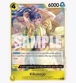 Kikunojo OP06-104 One Piece Wings of the Captain English Edition (Playset) - Image 1