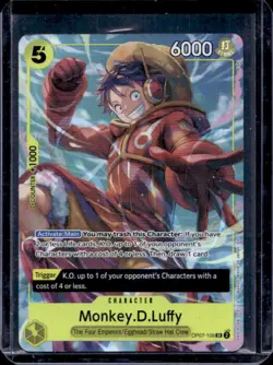 2024 One Piece 500 Years in the Future Monkey.D.Luffy Alternate Art #OP07-109 - Image 1
