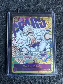 Monkey D Luffy Op05-119 Sec Alt Art English One Piece Tcg - Image 1