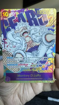 Monkey D Luffy Op05-119 Sec Alt Art English One Piece Tcg - Image 2