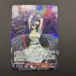 Overlord Albedo Goddess Waifu Anime Doujin Card（DIY） - Image 1