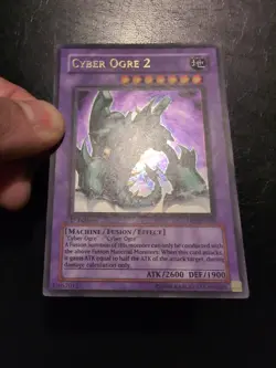 Yu-Gi-Oh! ULTRA RARE HOLO CARD CYBER OGRE 2 CDIP-EN036 1ST VLP - Image 2