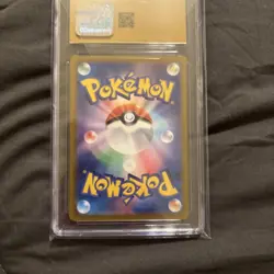 Graded Pokemon Card JPN Sv7 Stellar Miracle Meditite 111/102 AR CGC Pristine 10 - Image 3