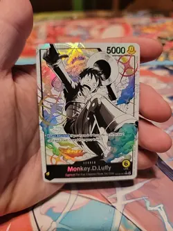 One Piece CCG - Monkey.D.Luffy - ST29-001 Alt Art Leader Card English - Image 1