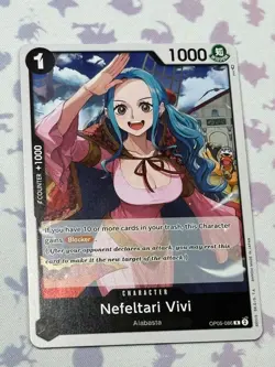 Nefeltari Vivi OP05-086 R Awakening of the New Era ONE PIECE Card Game NM ENG - Image 1