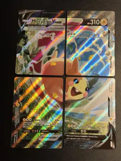 Morpeko V-Union Complete Set - SWSH287 SWSH288 SWSH289 SWSH290 - Pokemon Card nm - Image 1