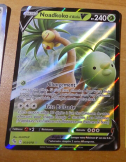 POKEMON GO FRANCAISE CARD RARE HOLO CARTE NOADKOKO 005/078 FR NEUF MINT - Image 1