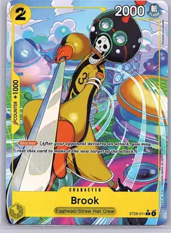 Brook ST29-011 Parallel Starter Deck Promo One Piece Card English - Image 1