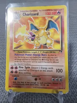 Charizard 3/110 - Regular Non-Holo (WotC Legendary Collection) Pokemon Card - - Image 1
