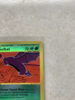 Pokemon TCG Golbat 60/144 Reverse Holo Skyridge Pokemon Card 2003 NM/Excellent - Image 5