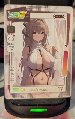 Isuzu Sento Amagi SSS-17 #36/66 Genki Parade Goddess Story Card Waifu Anime - Image 1