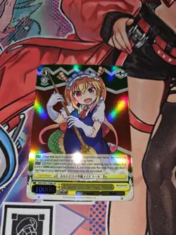 A Maid Just For You, Tohru Miss Kobayashi's Dragon Maid Weiss Schwarz SR Card - Image 1