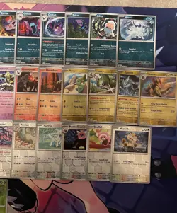 Pokemon Lot 43X Reverse Holo Cards Near Complete Shrouded Fable Master Set - Image 4