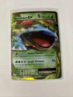 Pokemon TCG Venusaur EX 1/108 Holo Ultra Rare Card XY Evolutions 2016 - Image 1