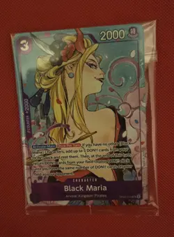 (SEALED) Black Maria (Illustration Box Vol.2) OP08-074 One Piece Promotion Card - Image 1