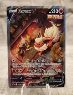 Flareon V SWSH179 SWSH: Sword & Shield Promo Cards Holo - Image 1