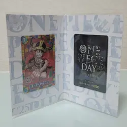 ONE PIECE Premium Card Collection One Piece Day 25 P-110 Japanese Luffy Sealed - Image 5