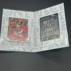 ONE PIECE Premium Card Collection One Piece Day 25 P-110 Japanese Luffy Sealed - Image 2
