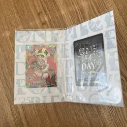 ONE PIECE Japanese Premium Card Collection One Piece Day 25 Luffy P-110 Sealed - Image 2
