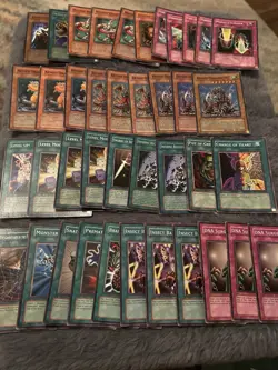 317 Yugioh Cards Near Mint-played 3 Different Decks VWXYZ Harpie Armed Dragon X3 - Image 4