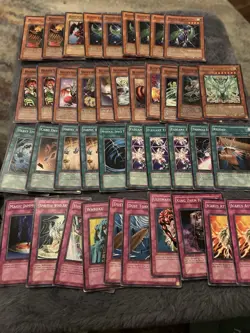 317 Yugioh Cards Near Mint-played 3 Different Decks VWXYZ Harpie Armed Dragon X3 - Image 5