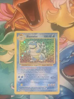 Blastoise 003/034 CLB Holo Pokemon Card Game Classic English - Image 1