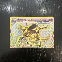 Pokemon TCG Nidoking Evolutions Holo Rare Card 46/108 Break - Image 1
