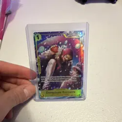 Bandai One Piece CCG Donquixote Rosinante OP12-108 Holo Card 2000 Power - Image 1