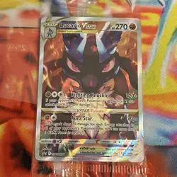 Lucario VSTAR SWSH291 Sword & Shield Black Star Promo Card SEALED - Image 1