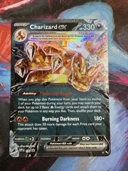 Charizard ex 196 Sv: Scarlet & Violet Promo Cards Holo - Image 2