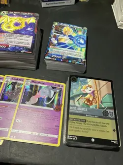 Pokemon Cards Dragon Ball One Piece and Lorcana Card Game Lot - Image 4