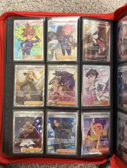 Pokemon TCG Pokemon Champion Full Art Trainer Card Lot - Image 1