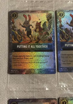 4 Lorcana Putting It All Together 27/P3 Cinemark Promo Card Zootopia 2 Disney LE - Image 2