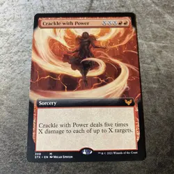 Crackle With Power Extended Art - Strixhaven - MTG Magic the Gathering - LP - Image 1