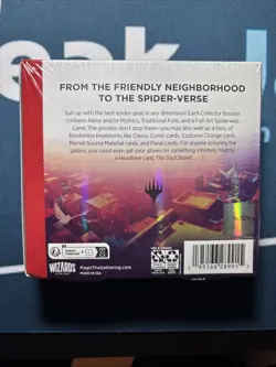 Magic The Gathering Marvel's Spider-Man Collector Booster Box 2025 Sealed - Image 3