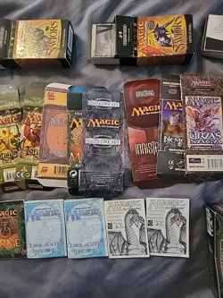 Magic The Gathering Lot! *DECKS INCLUDED NOT COMPLETE* Boxs In Various Condition - Image 3
