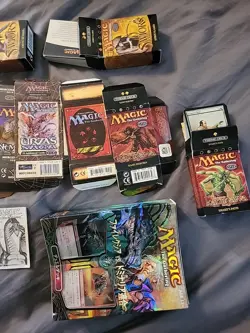 Magic The Gathering Lot! *DECKS INCLUDED NOT COMPLETE* Boxs In Various Condition - Image 4