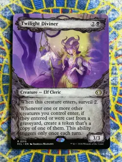 Twilight Diviner (Showcase) Lorwyn Eclipsed Regular - Image 1
