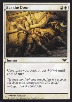 4X BAR THE DOOR 2/158 DARK ASCENSION MTG MAGIC NM X4 (yourdeckbuilder) - Image 1