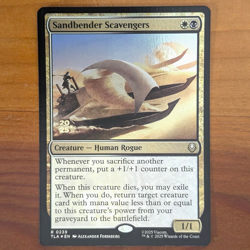 Sandbender Scavengers - Prerelease Foil Promo - Avatar TLA MTG - Image 1