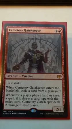 Cemetery Gatekeeper M Innistrad: Crimson Vow 148 NM - Image 1