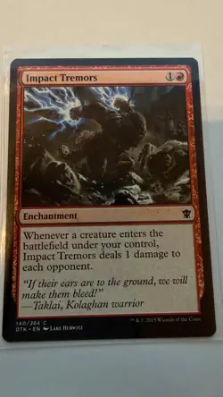 Impact Tremors C Dragons of Tarkir 140 NM - Image 1
